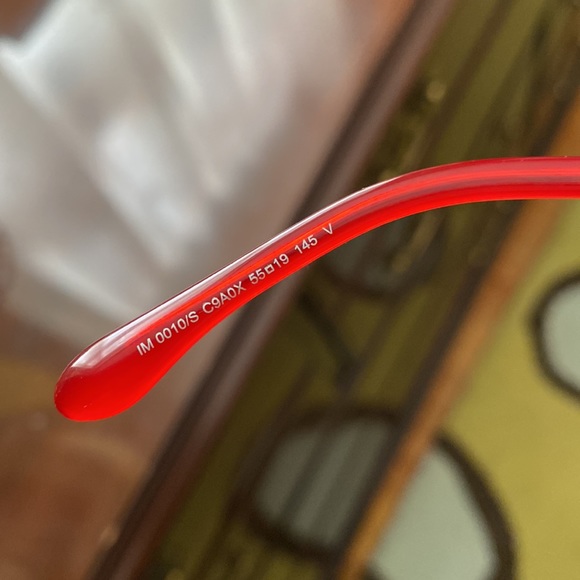 Isabel Marant red framed double shaded sunglasses New in original packaging - Picture 4 of 7